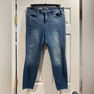 Kut from the Kloth Classic Blue Cropped Jeans